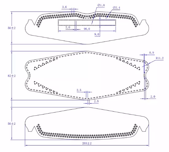 Mascarilla FFP2 de fábrica con certificado CE para protección contra el polvo